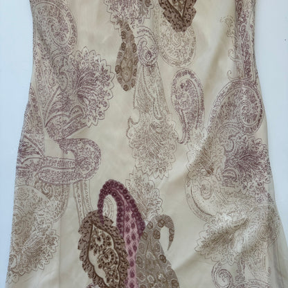 Vintage Cream Fairycore Maxi Dress (L)