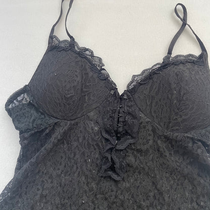 Black lace corset Top (M)