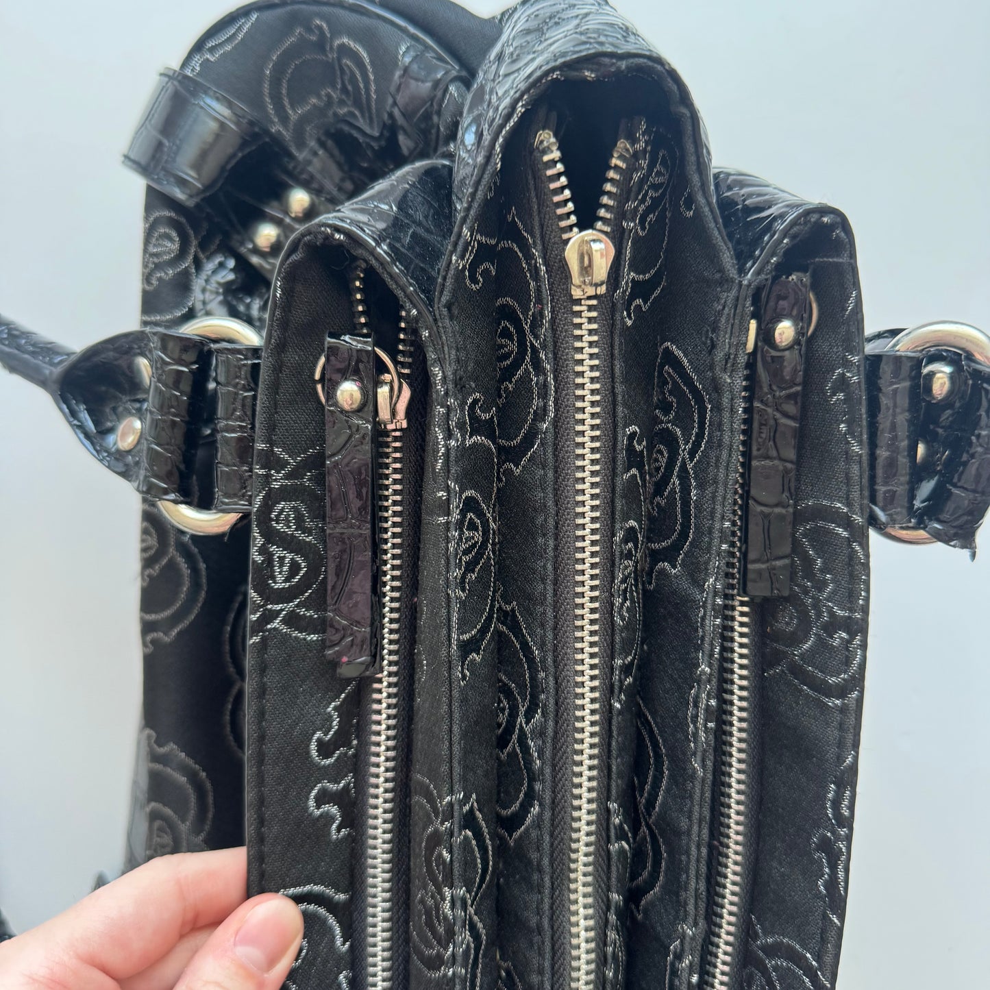 Black Y2K Shoulder Bag