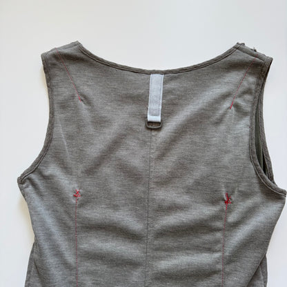 Grey 90s vintage dress (S/M)