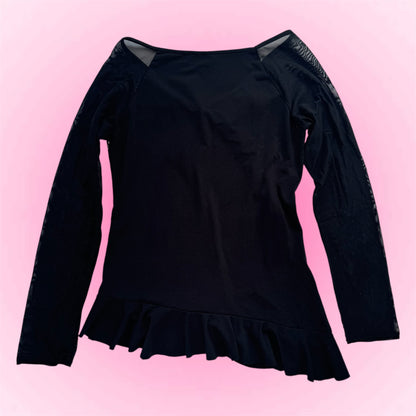 Glittery Y2k longsleeve (S)