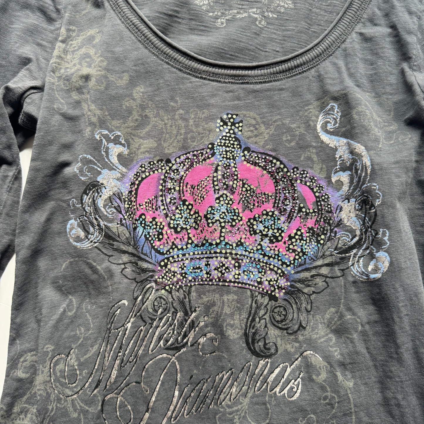 Grey Y2k longsleeve (S)