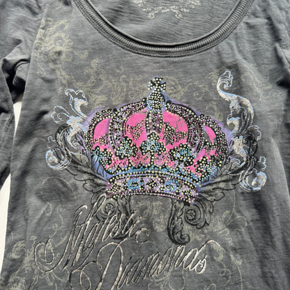 Grey Y2k longsleeve (S)