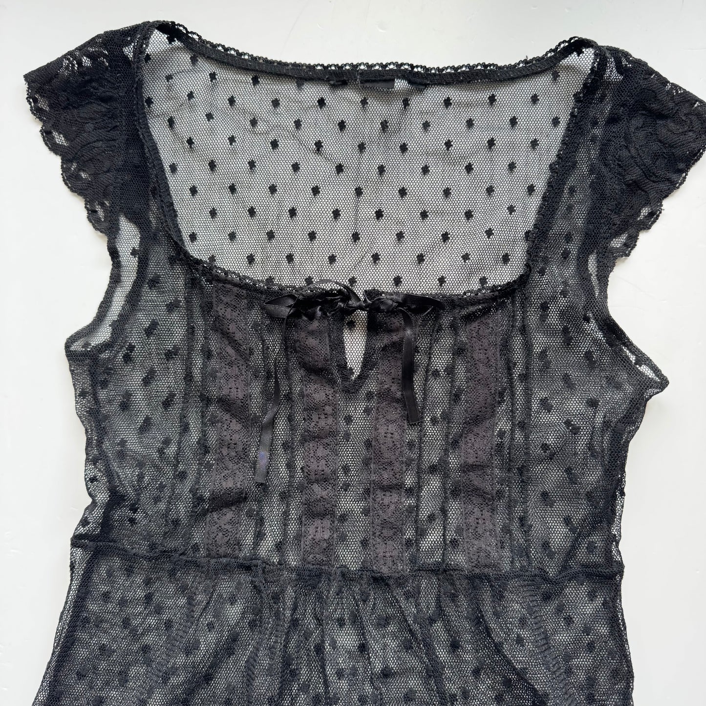 Black Babydoll Tshirt (XS/S)