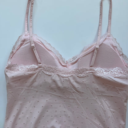 Pink Heart Coquette Babydoll Dress (S)