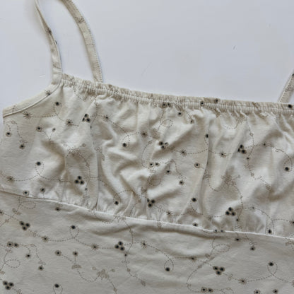 Cream Y2K Cami Top (S)
