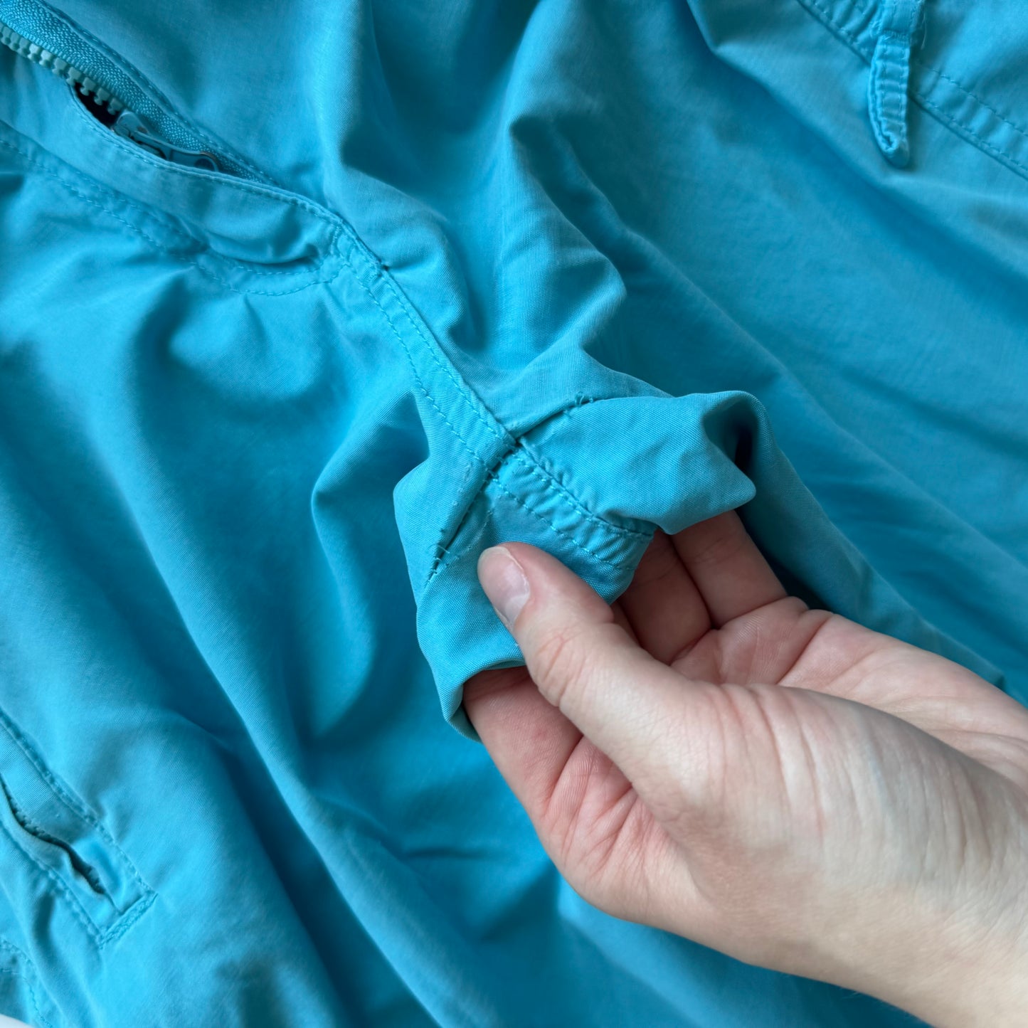 Turquoise Wide Leg Pants (M)