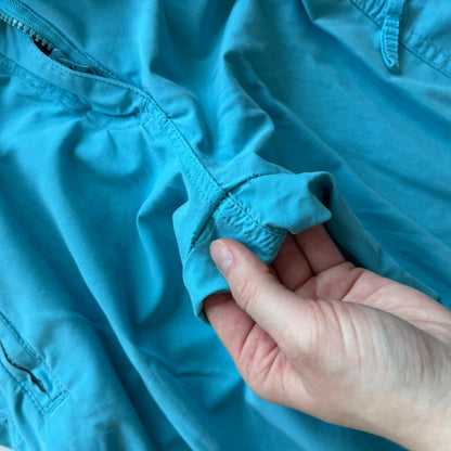 Turquoise Wide Leg Pants (M)