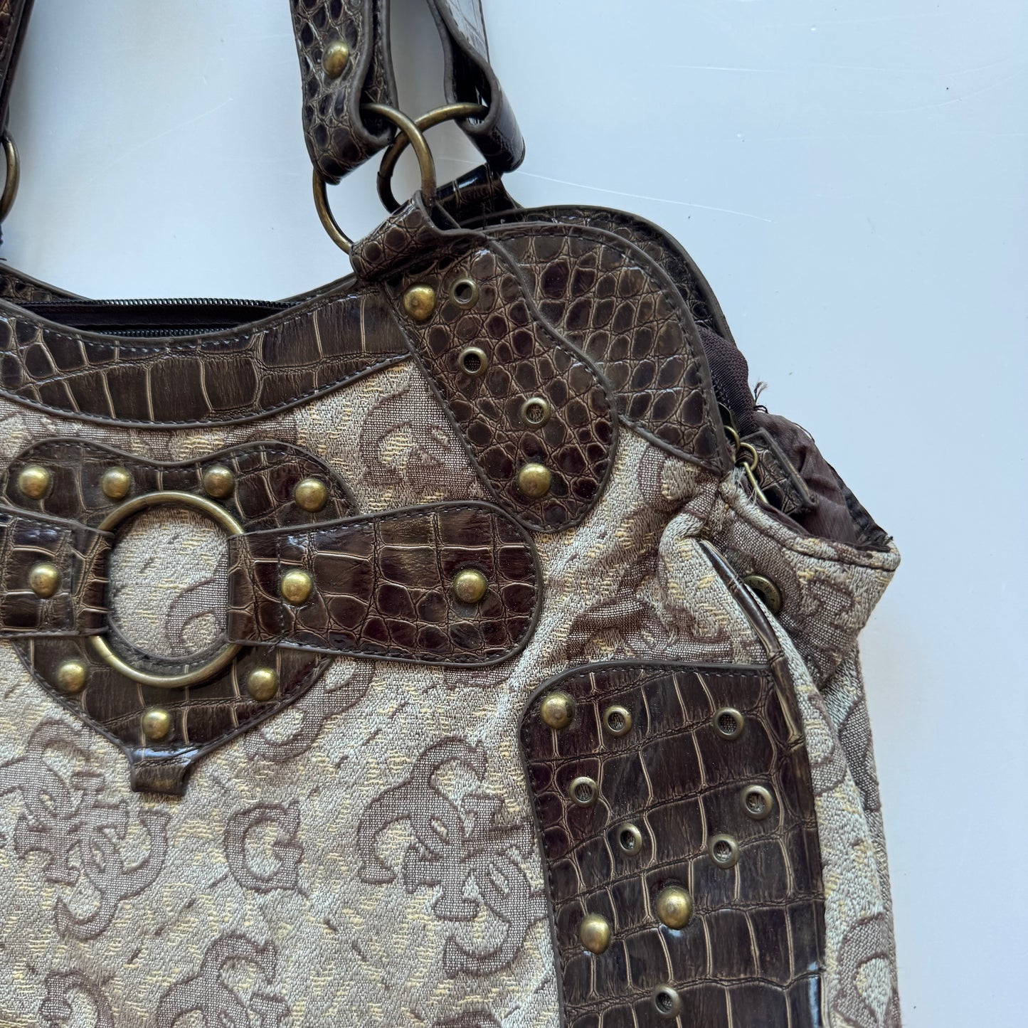Brown Y2k Shoulder Bag