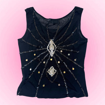 Vintage Sequin Top (M)