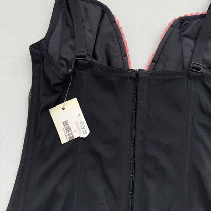 Pretty black corset (70B) deadstock, new with tags