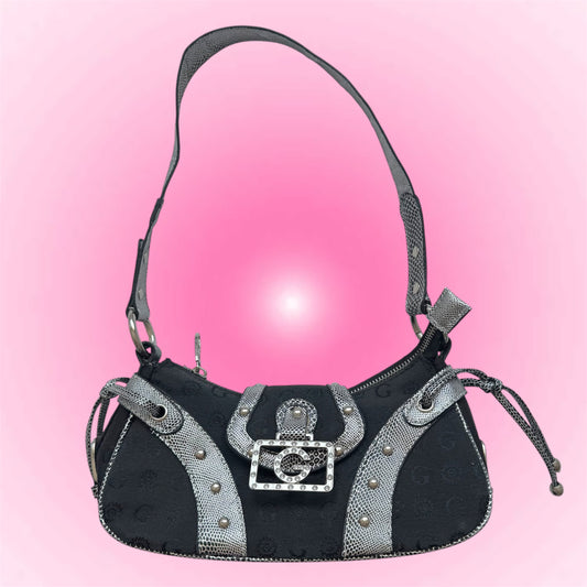 Black Y2k Shoulder Bag