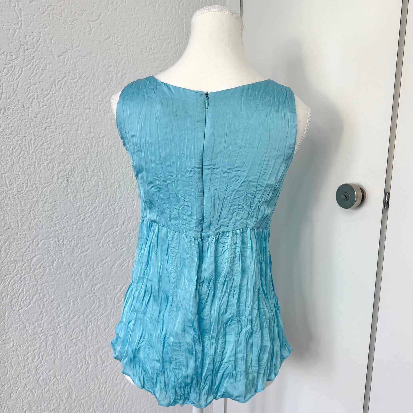 Turquoise Embellished Fairy Top (XS/S)