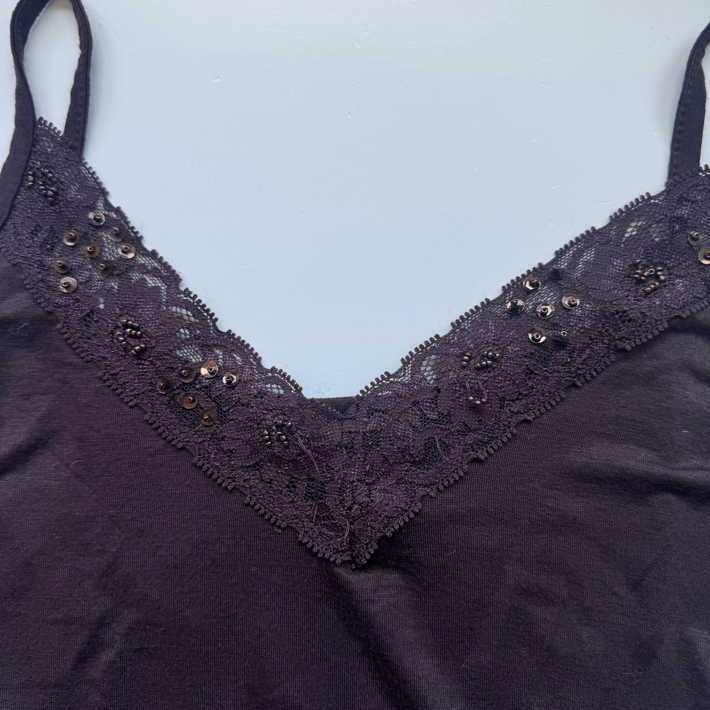 Vintage Fairy Lace Trim Cami Top (XS/S)