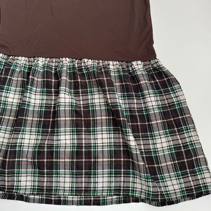 Brown short dress (S/M)