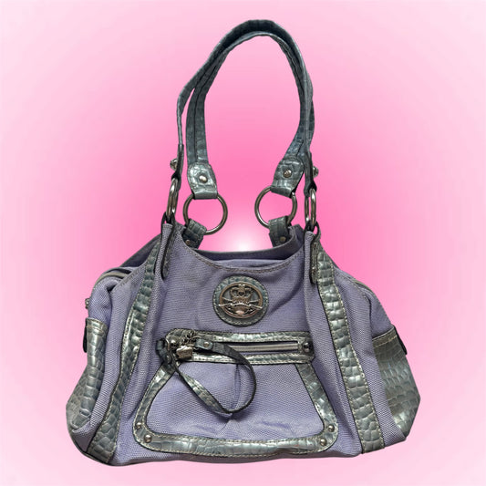 Purple Y2k Shoulder Bag Kathy Van Zeeland