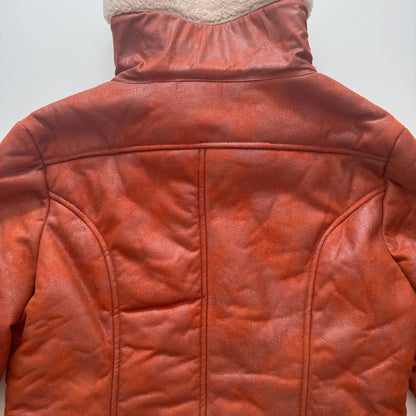 Orange Y2k Jacket (S)