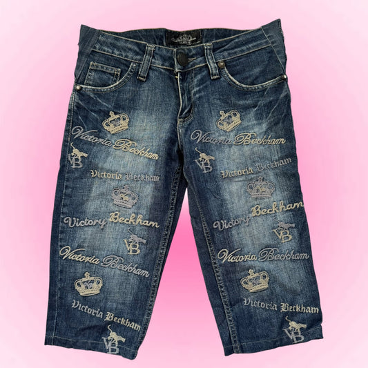 Victoria Beckham Y2k Vintage Capri Jeans (S)