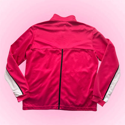 Pink track jacket (L)