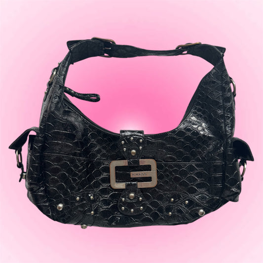 Black Y2K Guess shoulder bag