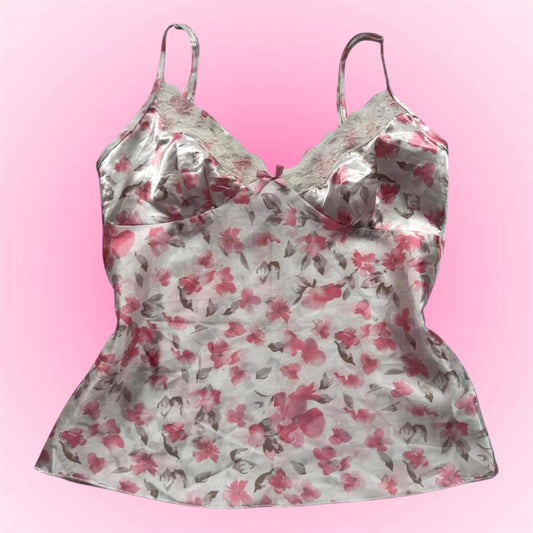 Floral cami top (S)