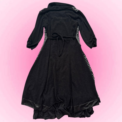 Black vintage dress (M)