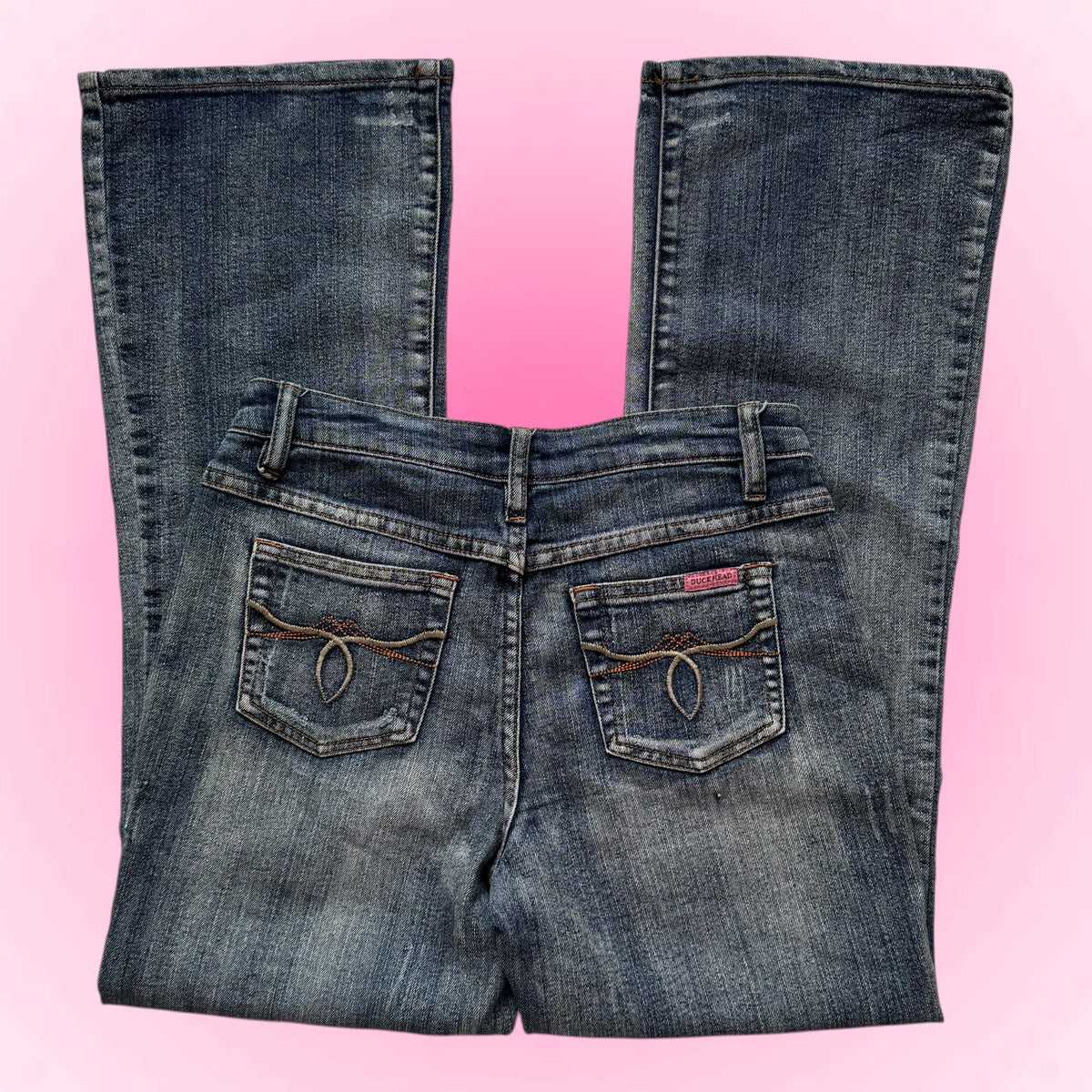 Vintage Flared Y2k Jeans (XS)