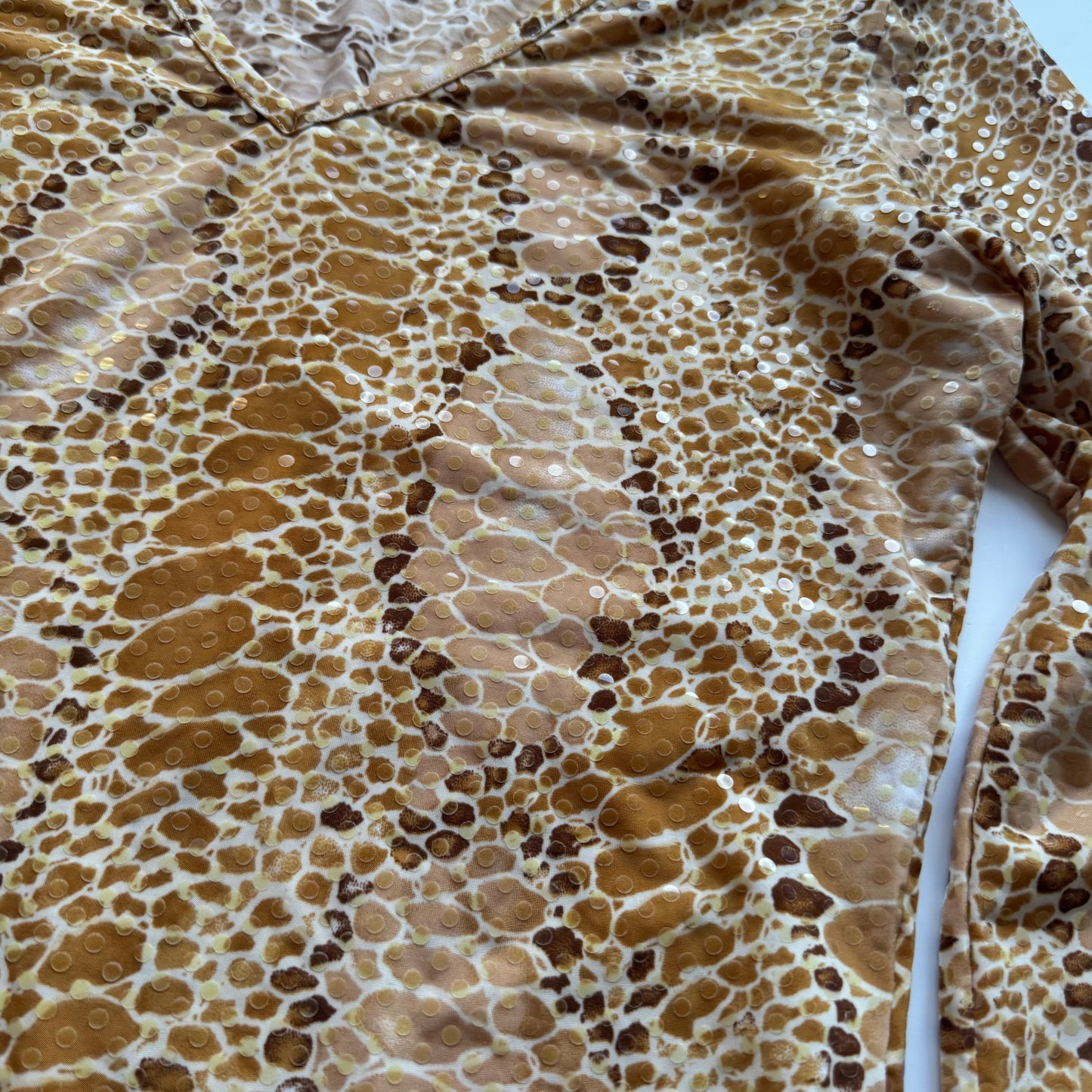 Snakeskin Print Longsleeve (S)