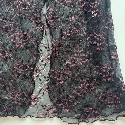 Black Lace Babydoll Cami (S)
