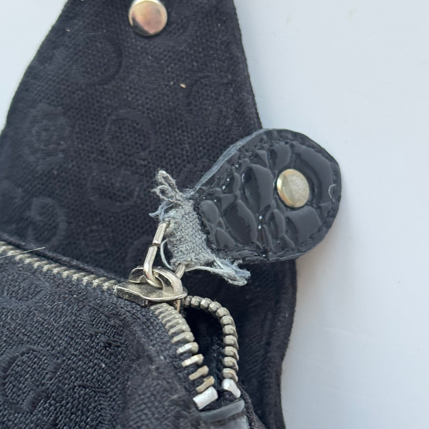 Black Y2k Shoulder Bag