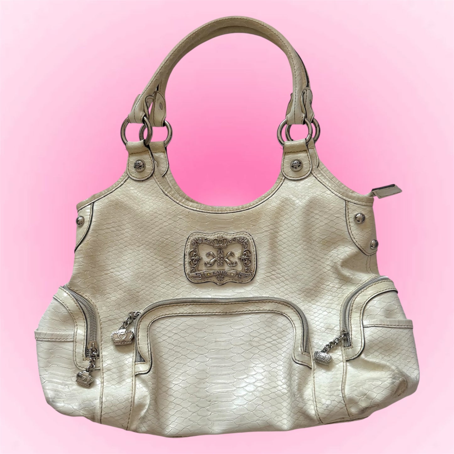 Cream Y2k Shoulder Bag