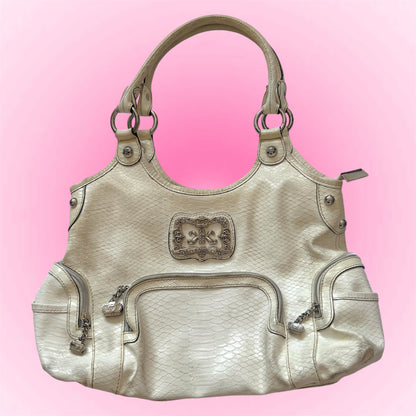Cream Y2k Shoulder Bag