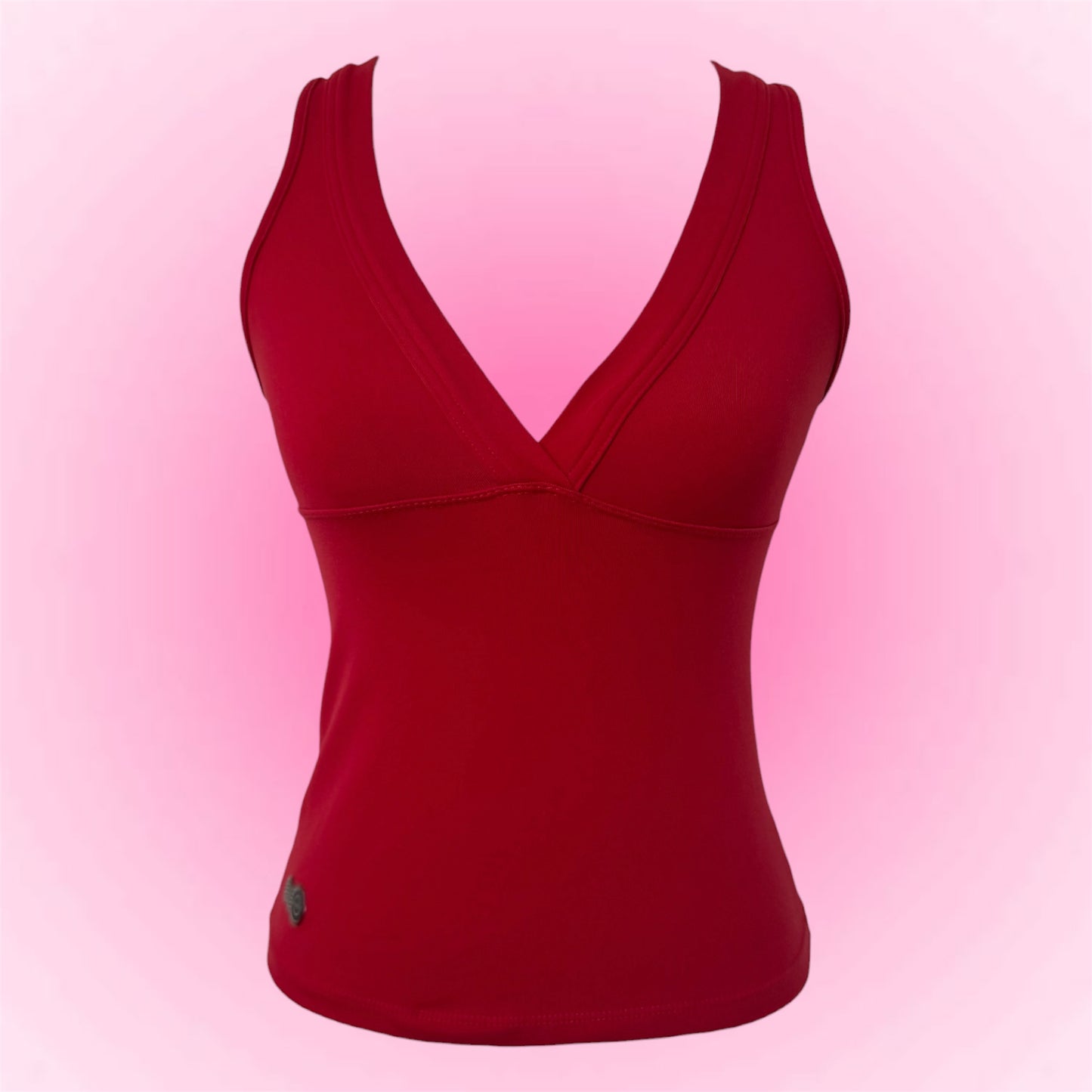 Red Y2K Tank Top (S)