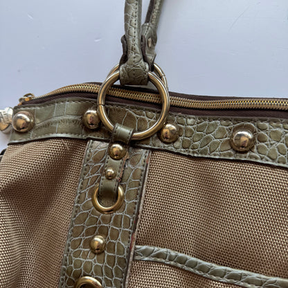 Studded Satchel Bag Kathy Van Zeeland
