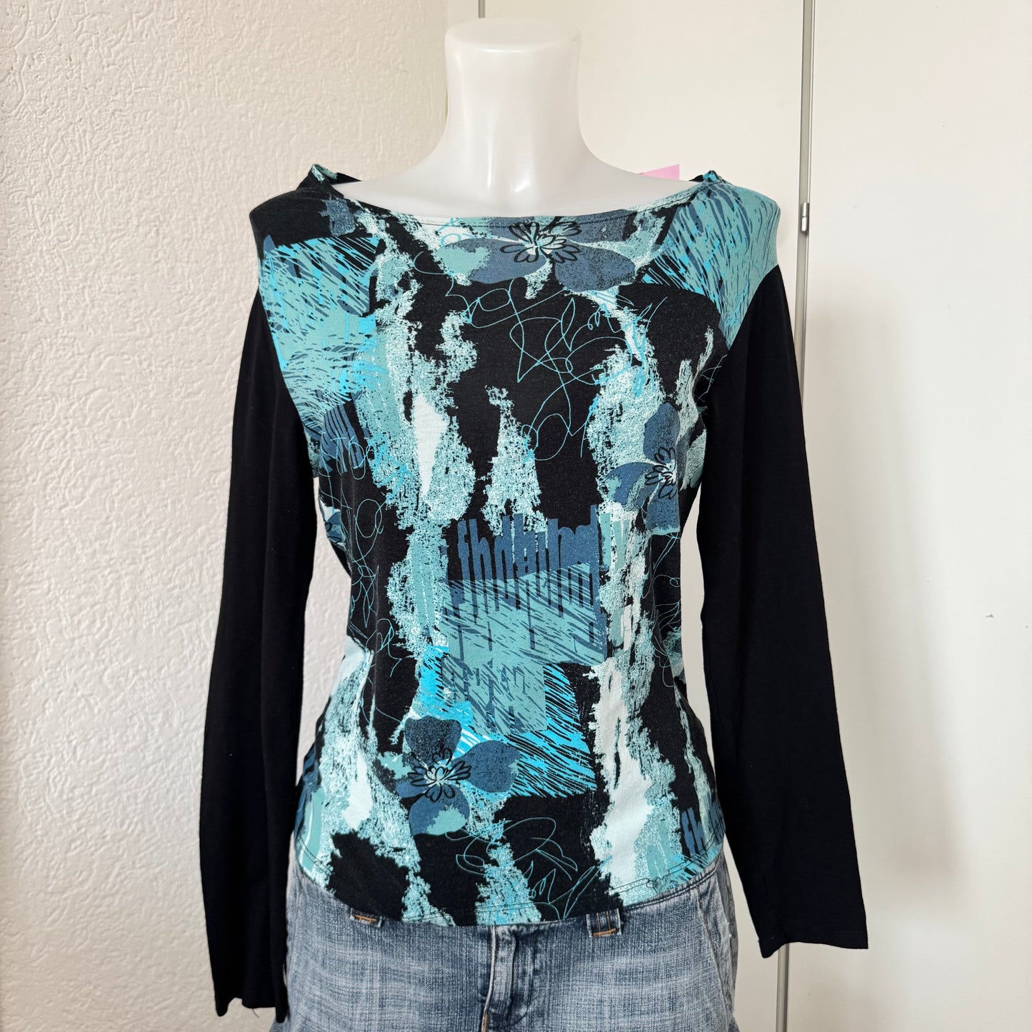 Blue Y2k Longsleeve (S)