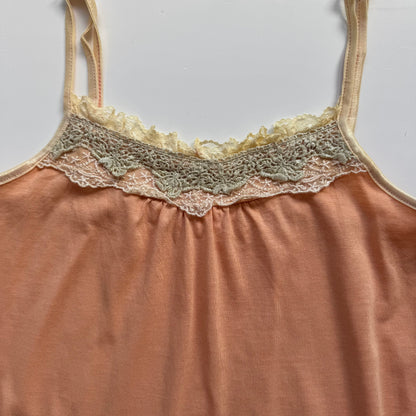 Orange Japanese Lace Cami (M)