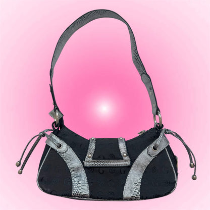 Black Y2k Shoulder Bag