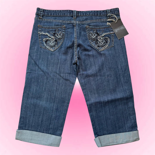 Vintage Guess Capri jeans (L)
