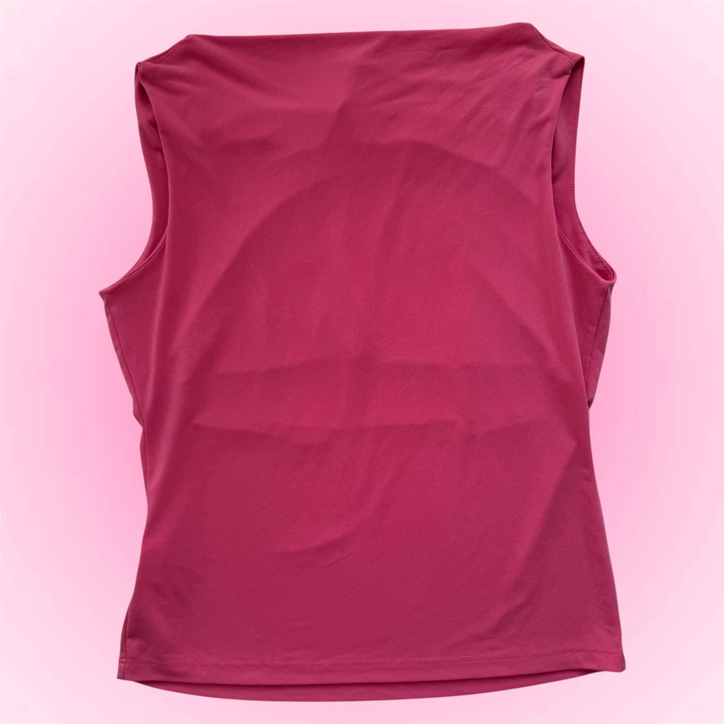 Pink Sleeveless Top (S)