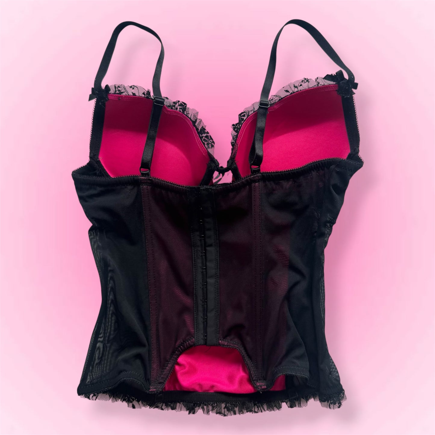 Pink Lace Corset Top (75B)