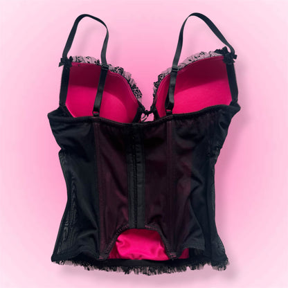 Pink Lace Corset Top (75B)