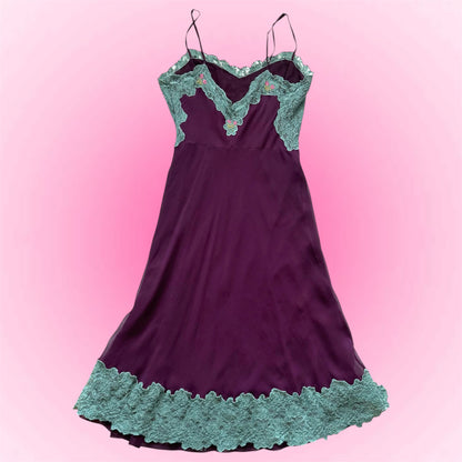 Lace Slip Dress Betsey Johnson (XS)