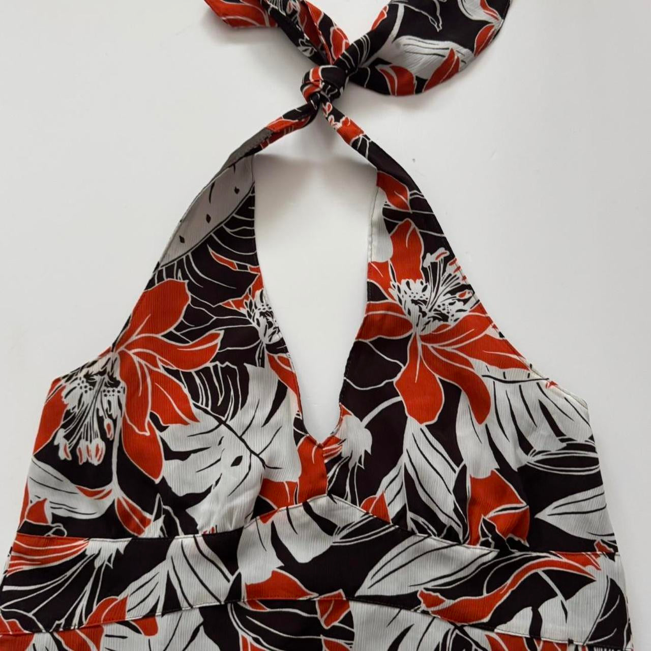 Floral halter neck (S)