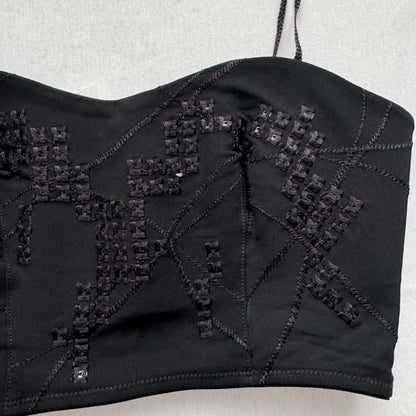Cute bustier top (S) Deadstock