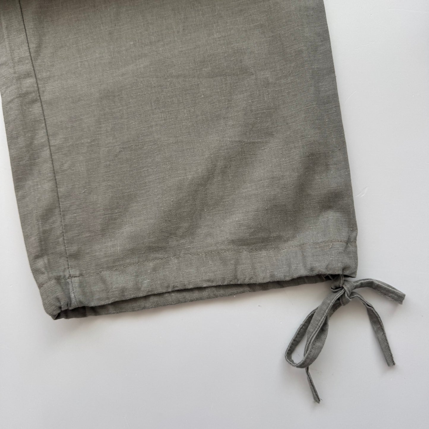 Green Low-Rise Y2k Capris (S)