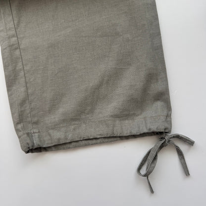 Green Low-Rise Y2k Capris (S)