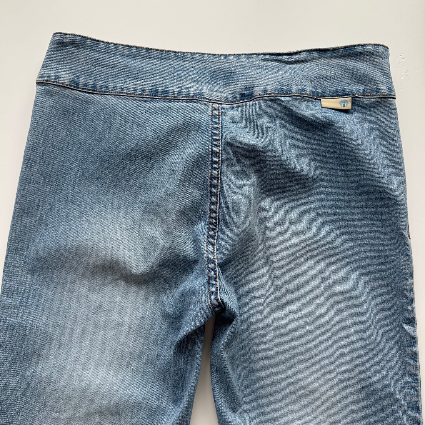 Flared Y2k belt jeans (S)