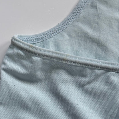 Baby Blue Lace Tank Top (S/M)