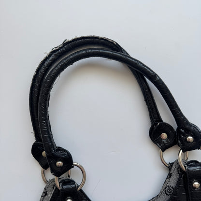 Grey Monogram Bag