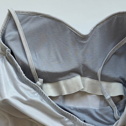 Silver Sequin Top (M)